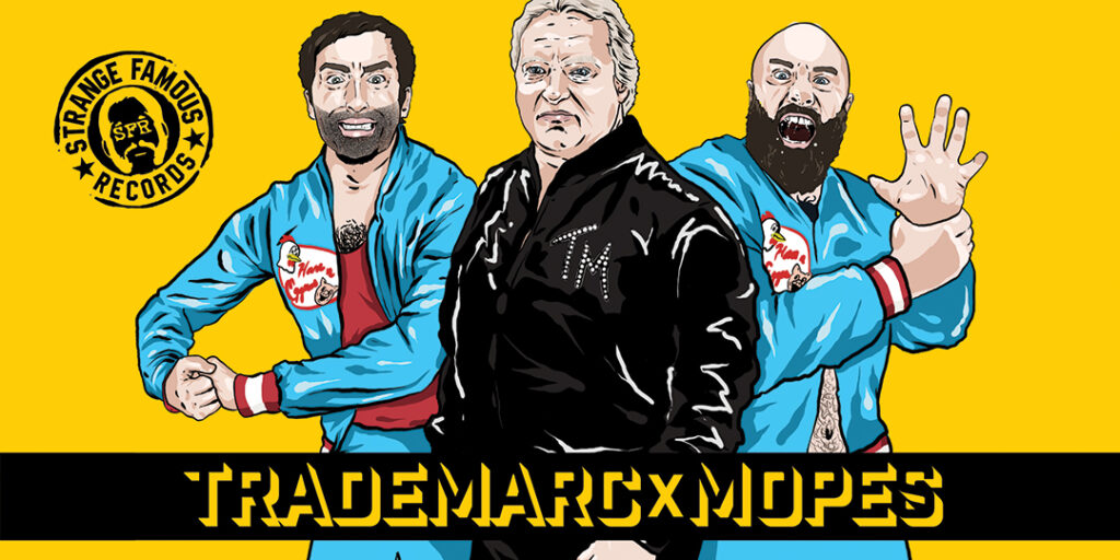 TRADEMARC x MOPES tag up for HAM & EGGERS! New LP out now!