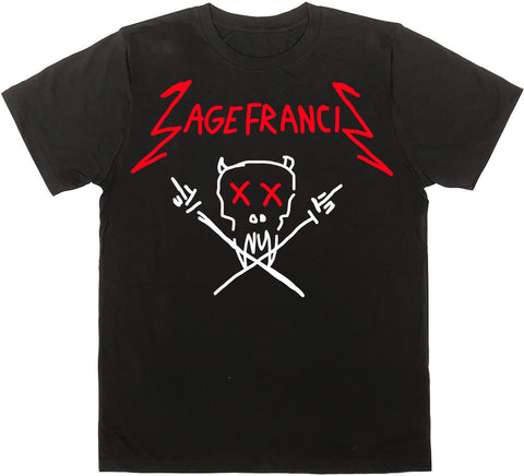 Sage Francis x Black Score "Heavy Metal" BLACK T-Shirt