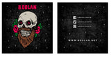 B. Dolan x Sam Dunn "Skullbeard" Lapel Pins - LIMITED EDITION