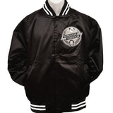 Strange Famous BLACK Satin Jacket