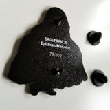 Epic Beard Men "TWSTBF" LAPEL PIN 2-Pin SET + MP3