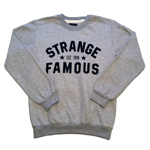 Strange Famous "Est. 1996" Crewneck - GREY