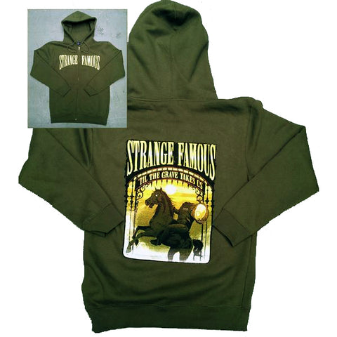 SFR "Til The Grave Takes Us" OLIVE GREEN Zip Hoodie + MIXTAPE MP3 Download