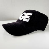 Sage Francis "A Healthy Distrust" White-on-Black DAD HAT