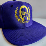 SFR Gold-On-Purple Logo Snapback