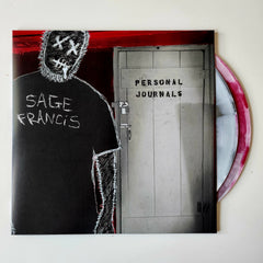 Sage Francis - Personal Journals SIGNED 2xLP Vinyl - TRI-COLOR Silver/Red/White
