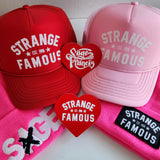 Strange Famous "Est. 1996" RED Trucker Hat