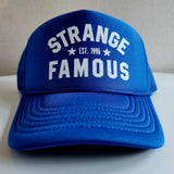 Strange Famous "Est. 1996" ROYAL BLUE Trucker Hat