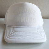 Strange Famous "Est. 1996" WHITE-on-WHITE Trucker Hat