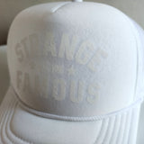 Strange Famous "Est. 1996" WHITE-on-WHITE Trucker Hat