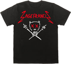 Sage Francis x Black Score "Heavy Metal" BLACK T-Shirt