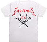 Sage Francis x Black Score "Heavy Metal" WHITE T-Shirt