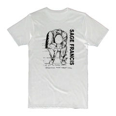 Sage Francis x Black Score "Minor Threat" WHITE T-Shirt