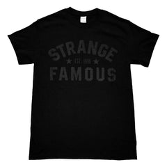 Strange Famous "Est. 1996" Black-on-BLACK T-Shirt