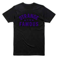 Strange Famous "Est. 1996" Purple-on-Black T-Shirt