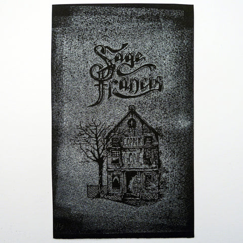 Sage Francis "Copper Gone" Screenprinted Relief Print - VERSION D