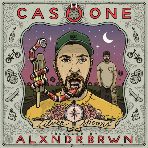 Cas One "Silver Spoons" 7-Inch Record + MP3