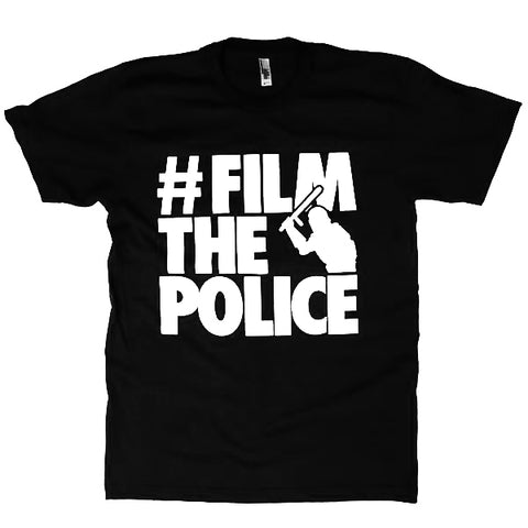 #FilmThePolice BLACK T-Shirt