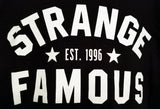 Strange Famous "Est. 1996" Crewneck - WHITE-on-Black