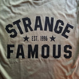 Strange Famous "Est. 1996" Black-on-GREEN T-Shirt