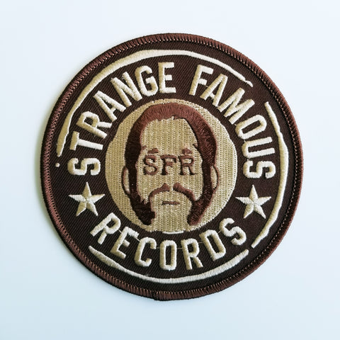 SFR Round Logo 4-Inch PATCH - BROWN