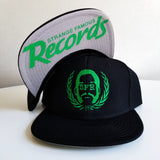 SFR Green-On-Black Logo Snapback